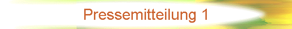 Pressemitteilung 1